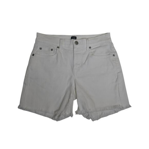 GAP Pants - GAP Denim Women's 24R White 5" Denim Jean Shorts